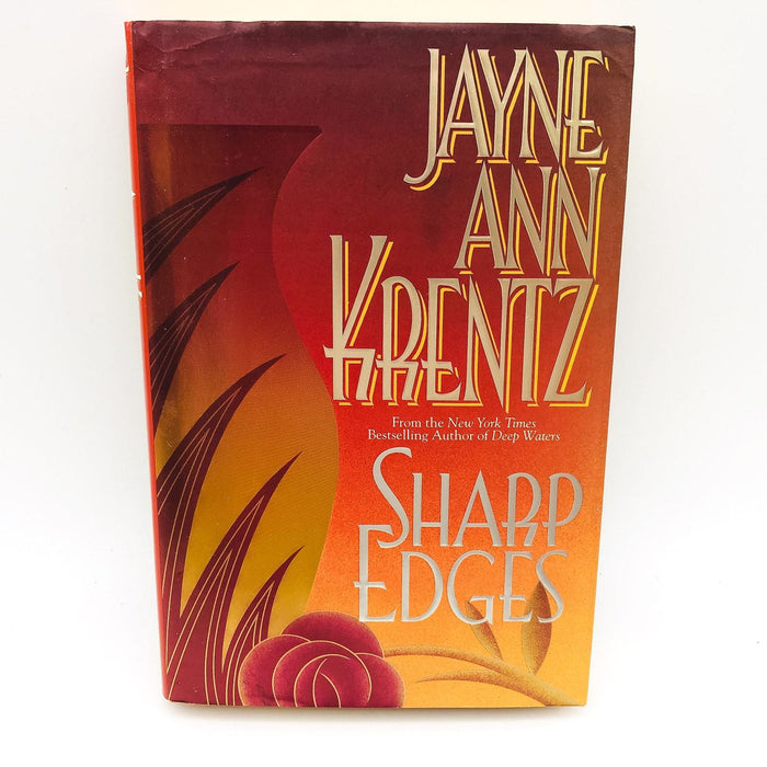 Sharp Edges Hardcover Jayne Ann Krentz 1998 Art Collection Mystery Death 1st Ed 1