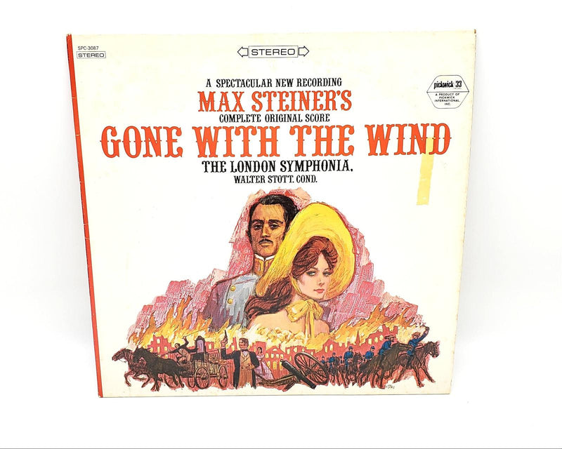 Symphonia Orchestra Gone With The Wind 33 RPM LP Record Pickwick 1967 SPC-3087 1