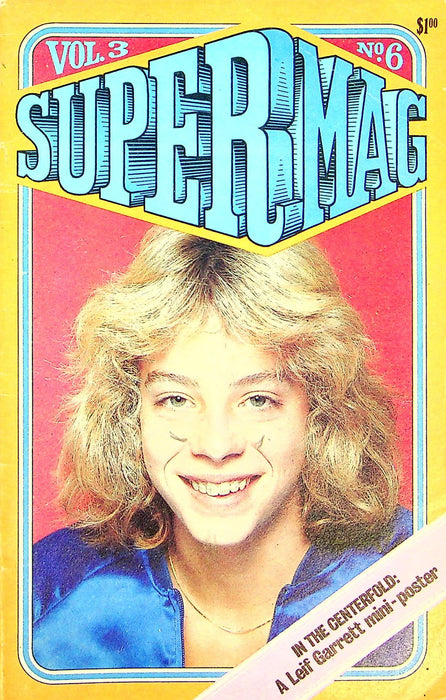 Supermag Magazine Vol 3 No 6 Leif Garrett Boston Rock Band Annie Cast No Poster