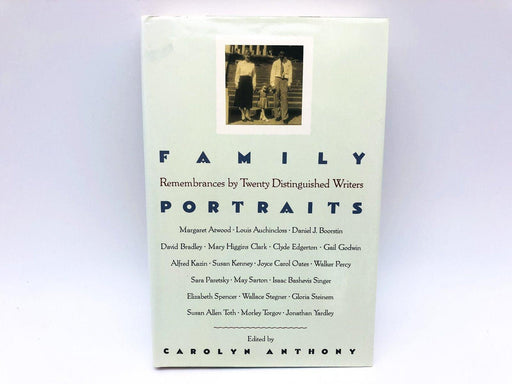 Family Portraits Hardcover Carolyn Anthony 1989 American Authors 20th Century 1