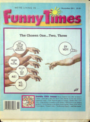 Funny Times Magazine November 2011 Bruce Cameron, Dave Barry, Roz Warren 1
