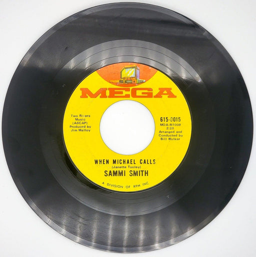 Sammi Smith Help Me Make It Through The Night Record 45 RPM Single Mega 1971 2