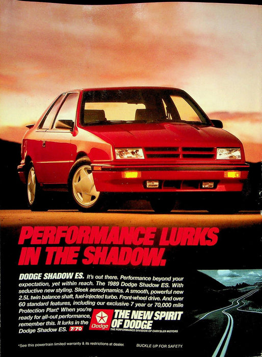 Automobile Magazine July 1989 Vol 4 # 4 Mercedes SL