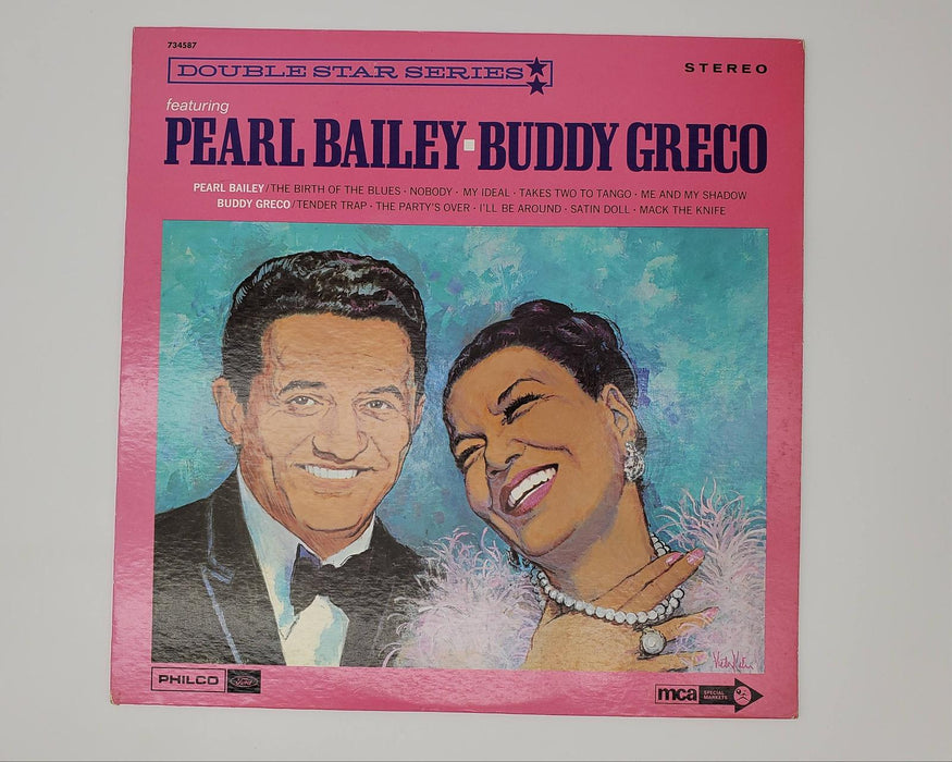 Pearl Bailey Double Star Series LP Record Philco DL 734587 1