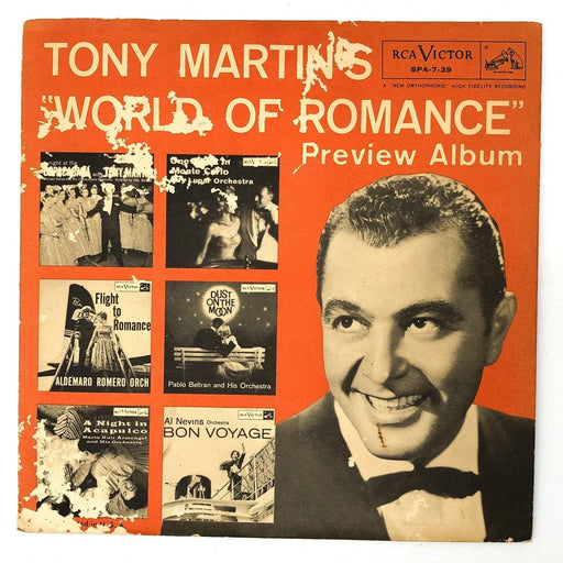 Tony Martin World of Romance Record 45 RPM EP SPA-7-39 RCA Victor 1957 Sample 1
