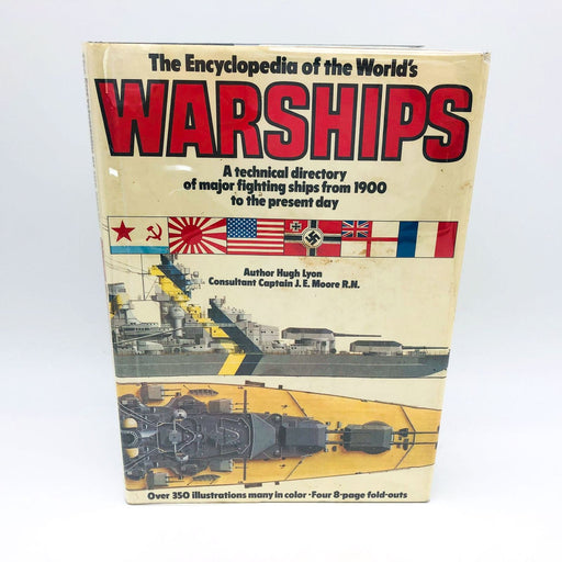 The Encyclopedia Of The Worlds Warships Hardcover Hugh Lyon 1978 Major Fighting Ships 1