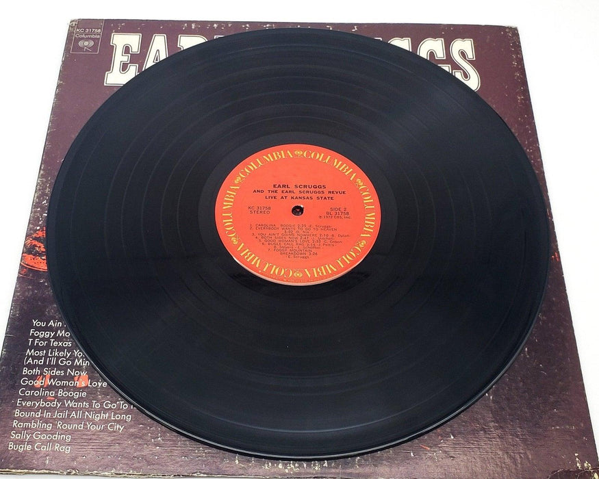 Earl Scruggs Live At Kansas State 33 RPM LP Record Columbia 1972 KC 31758 6