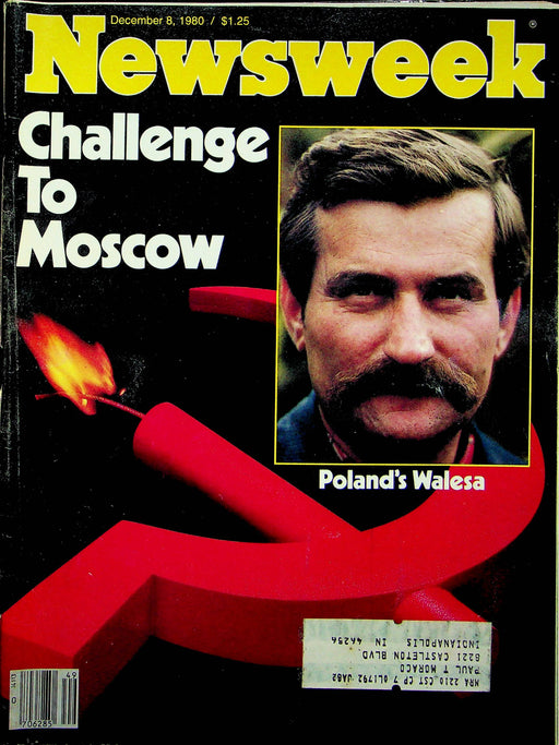 Newsweek Magazine December 8 1980 Moscow Poland Crisis Walesa Protests Strikes 1