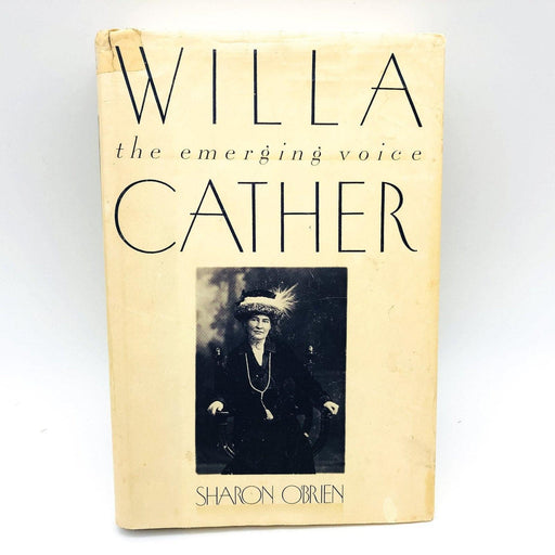 Willa Cather Emerging Voice Hardcover Sharon O'Brien 1987 Feminist Author 1