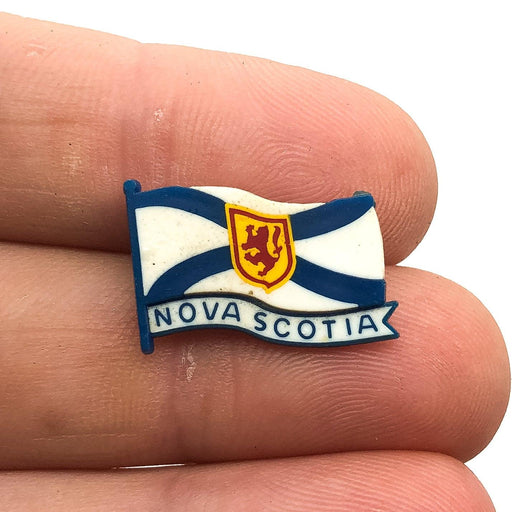 Nova Scotia Lapel Pin Canada Plastic Vintage Coat of Arms Canadian Province 2