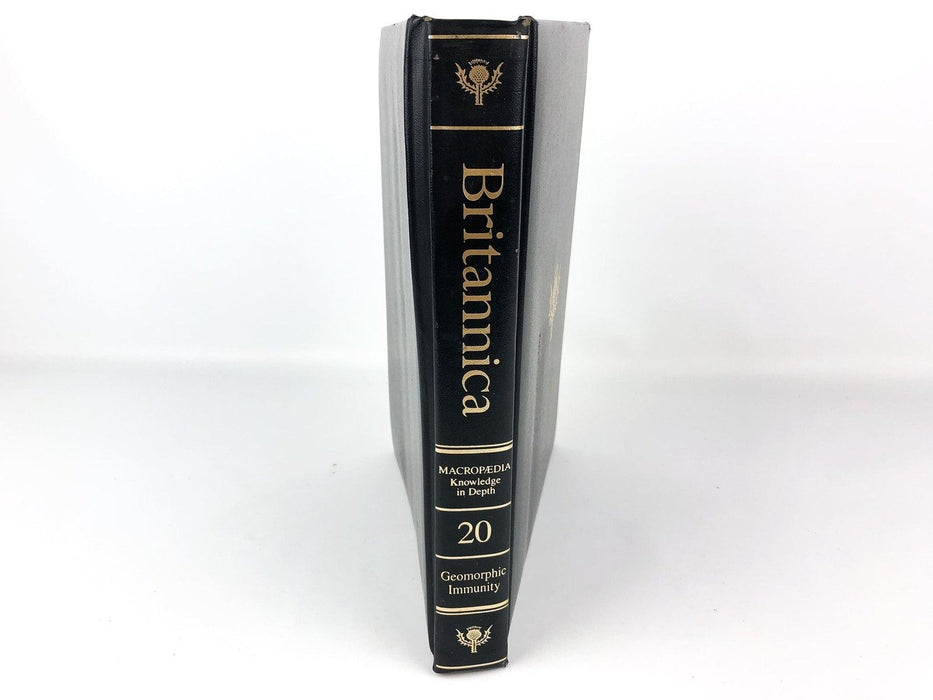 Britannica Macropaedia Knowledge in Depth Volume 20 Ed. 15 Geomorphic Immunity 2