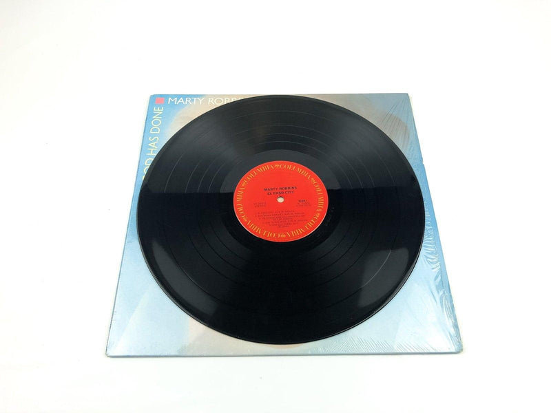 Marty Robbins What God Has Done Record 33 RPM LP FC 40348 Columbia 1986 7