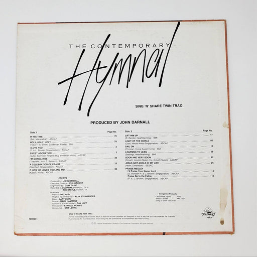 Contemporary Hymnal LP Record Milk & Honey 1982 Rambo, Holm & More 2