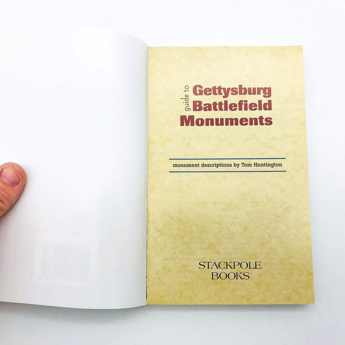 Guide To Gettysburg Battlefield Monuments Paperbac Tom Huntington 2013 Civil War 6