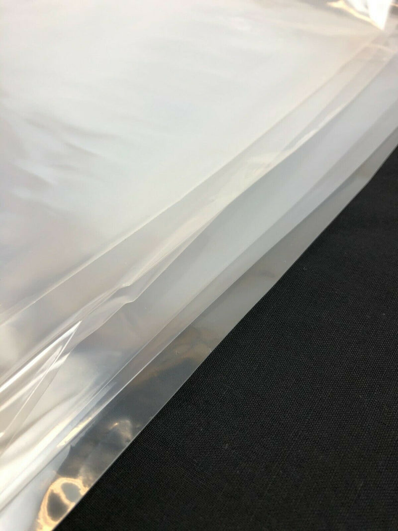 100 Clear 30 x 40 Poly Bags Open Top Lay Flat 2 Mil Thick Parts Nuts Packaging 3