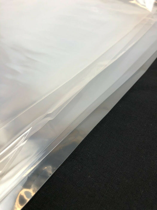 100 Clear 30 x 40 Poly Bags Open Top Lay Flat 2 Mil Thick Parts Nuts Packaging 3