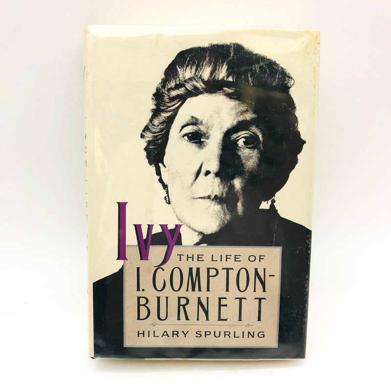 Ivy The Life Of I. Compton Burnett Hardcover Hilary Spurling 1984 Ex Libr 1st Ed 1