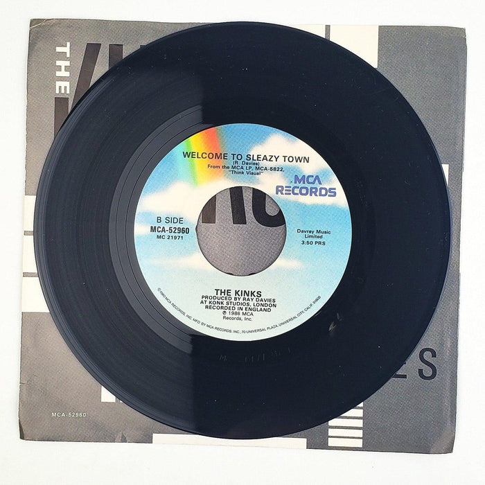 The Kinks Rock 'N' Roll Cities 45 RPM Single Record MCA Records 1986 Pic Sleeve 4