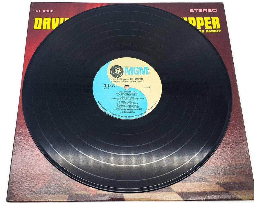 David Rose & His Orchestra The Stripper 33 RPM LP Record MGM Records 1962 5