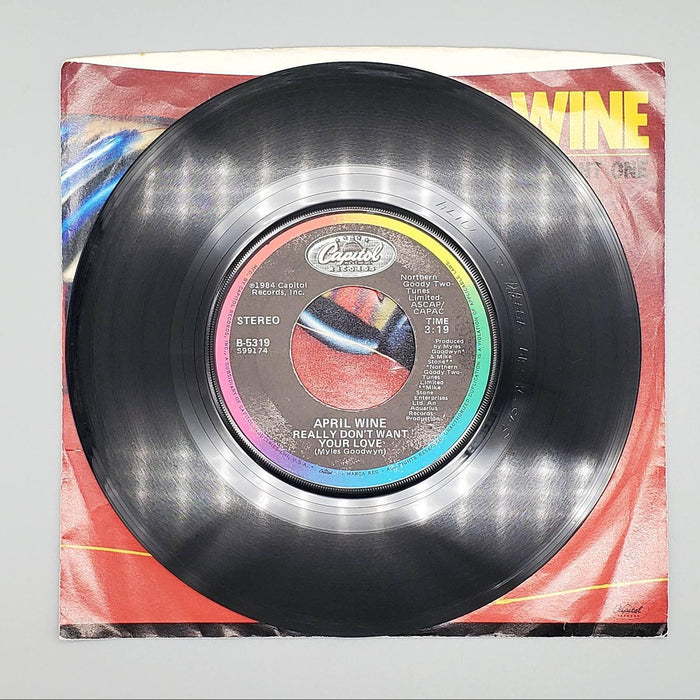 April Wine This Could Be The Right One Single Record Capitol Records 1984 B-5319 4