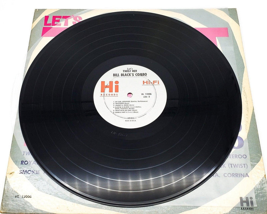 Bill Black's Combo Let's Twist Her 33 RPM LP Record Hi Records 1962 HL 12006 6