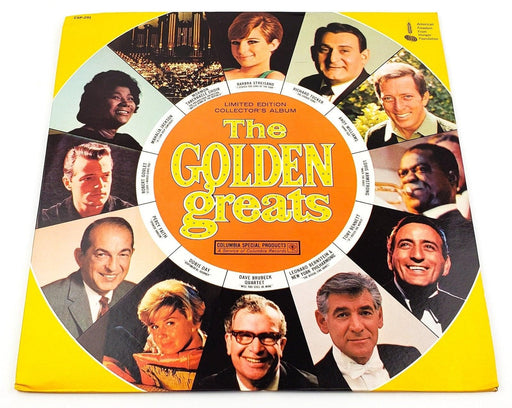 The Golden Greats 33 RPM LP Record Columbia 1967 Streisand, Armstrong & More 1
