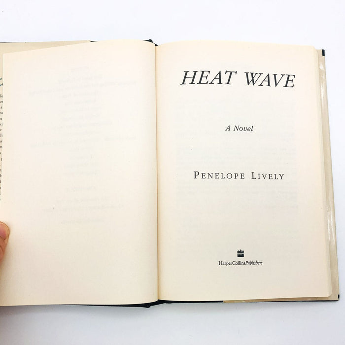 Heat Wave Hardcover Penelope Lively 1996 Adultery Family Mother Protection 7