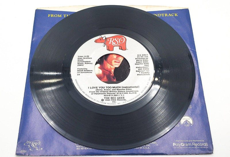 Bee Gees Someone Belonging To Someone Record 45 RPM Single 815 235-7 RSO 1983 4