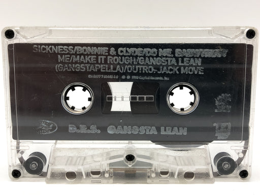 Gangsta Lean D.R.S. Cassette Album Capitol Records 1993 NO CASE 1