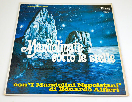 Eduardo Alfieri Mandolinate Sotto Le Stelle 33 RPM LP Record Fiesta 1973 1