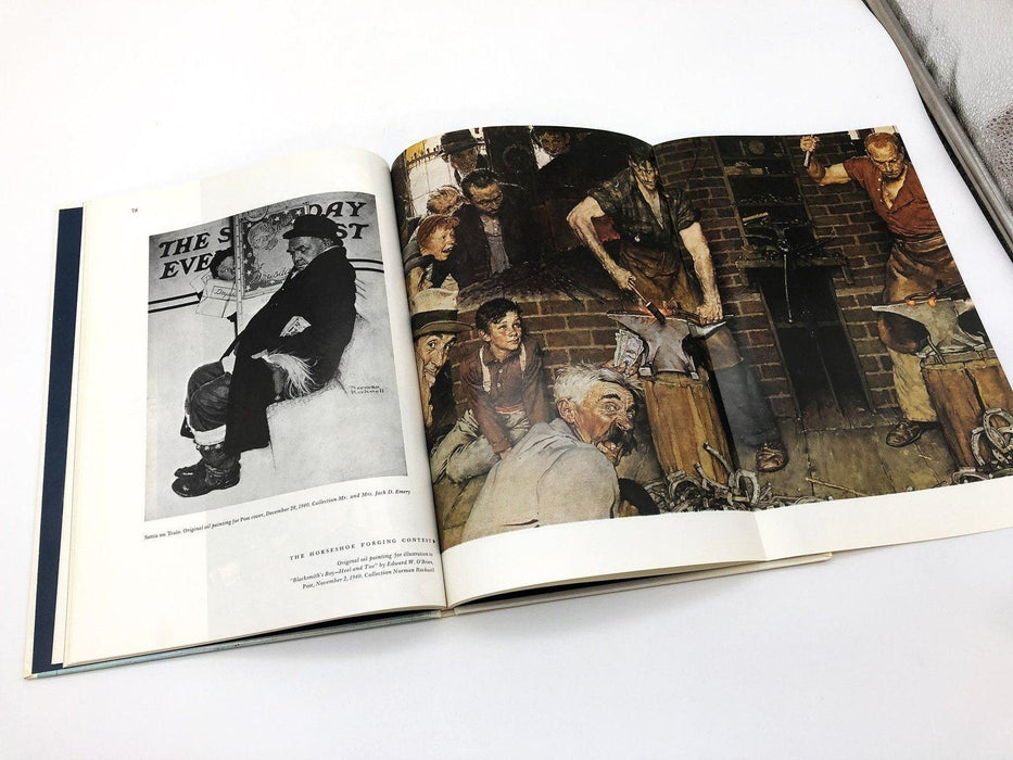 Norman Rockwell A Sixty Year Retrospective Buechner 1972 Abrams FOLD Out Pages 9