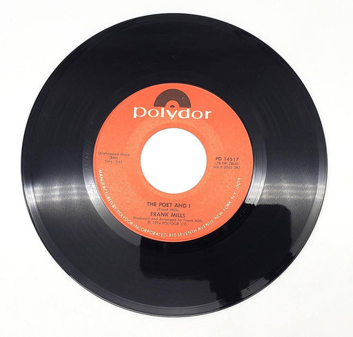 Frank Mills Music Box Dancer 45 RPM Single Record Polydor 1978 PD 14517 2