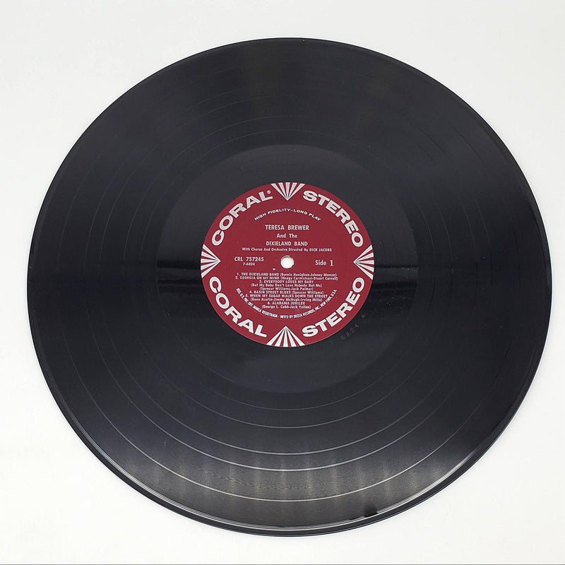 Teresa Brewer And The Dixieland Band LP Record Coral 1958 CRL 757245 4