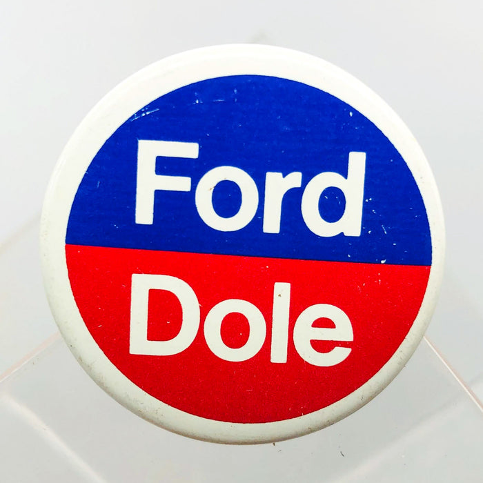 Ford Dole Button Pin 1.25" Gerald Bob Political Campaign President Committee 8