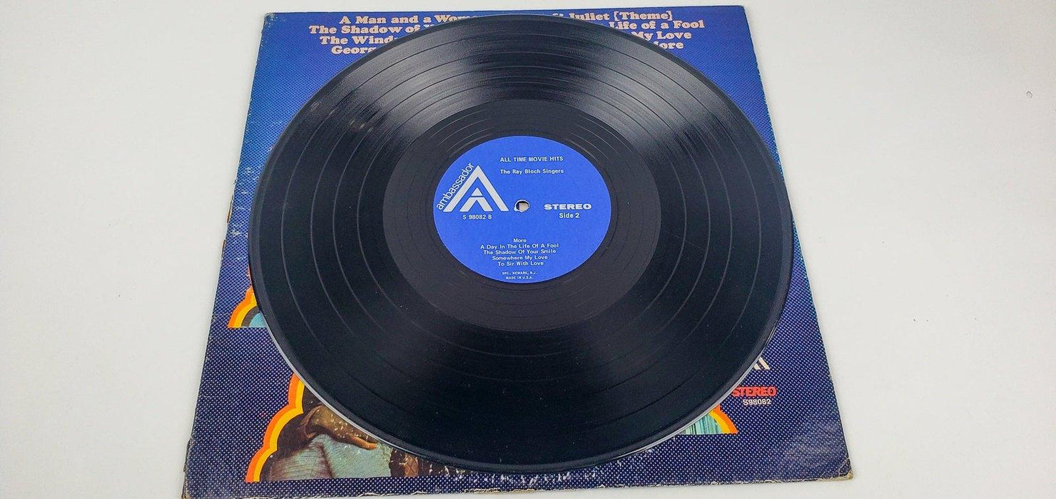 The Ray Bloch Singers Windmills Of Your Mind Record 33 RPM LP Ambassador Records 4