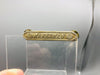 Pre WW2 USMC Marksman Bar Badge Qualification Rifle Pin NS Meyer Marked Sterling 4