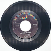 Steve Lawrence Footsteps Record 45 RPM Single 45-10085 ABC-Paramount 1960 2