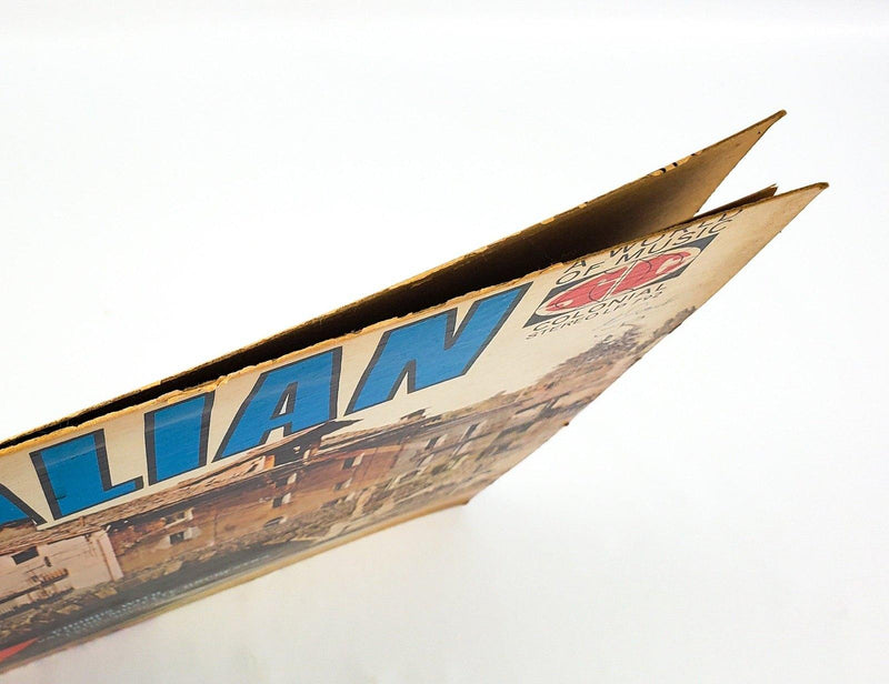 New Sing Along in Italian Vol 5 Record 33 RPM LP COL-ST-792 Colonial 4