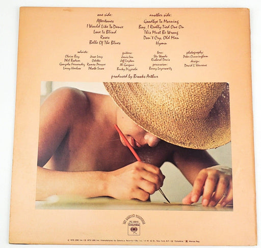 Janis Ian Aftertones Record 33 RPM LP PC 33919 Columbia 1975 2