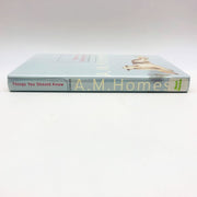 Things You Should Know Hardcover A. M. Homes 2002 USA Social Life Customs Ex Lib 3