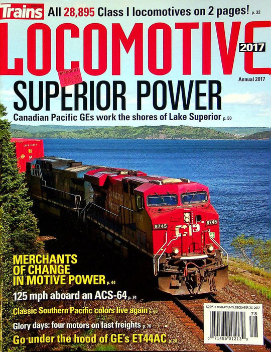 Trains Railroading Magazine December 2017 No 20 Canada's Superior Power