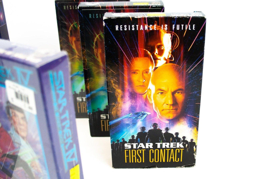 Lot of 8 Star Trek First Contact, Generations, Star Trek 4 The Voyage Home VHS 5