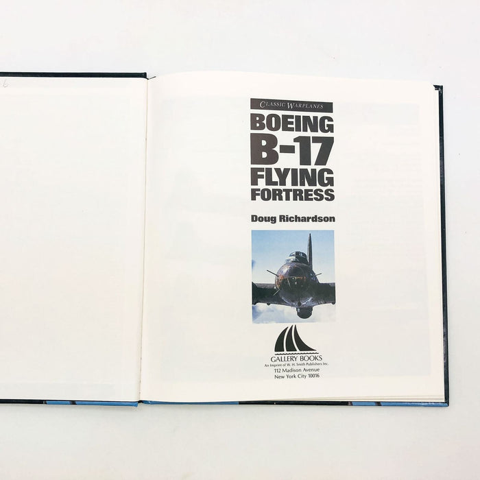 Classic Warplanes Boeing B-17 Flying Fortress Hardcover Doug Richardson 1991 6