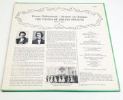 Herbert von Karajan The Vienna Of Johann Strauss 33 RPM LP Record RCA 1959 Mono 2