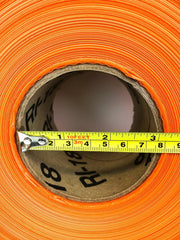 Orange Caution Barricade Warning Tape Roll Halloween Decor Spooky Haunted House 3