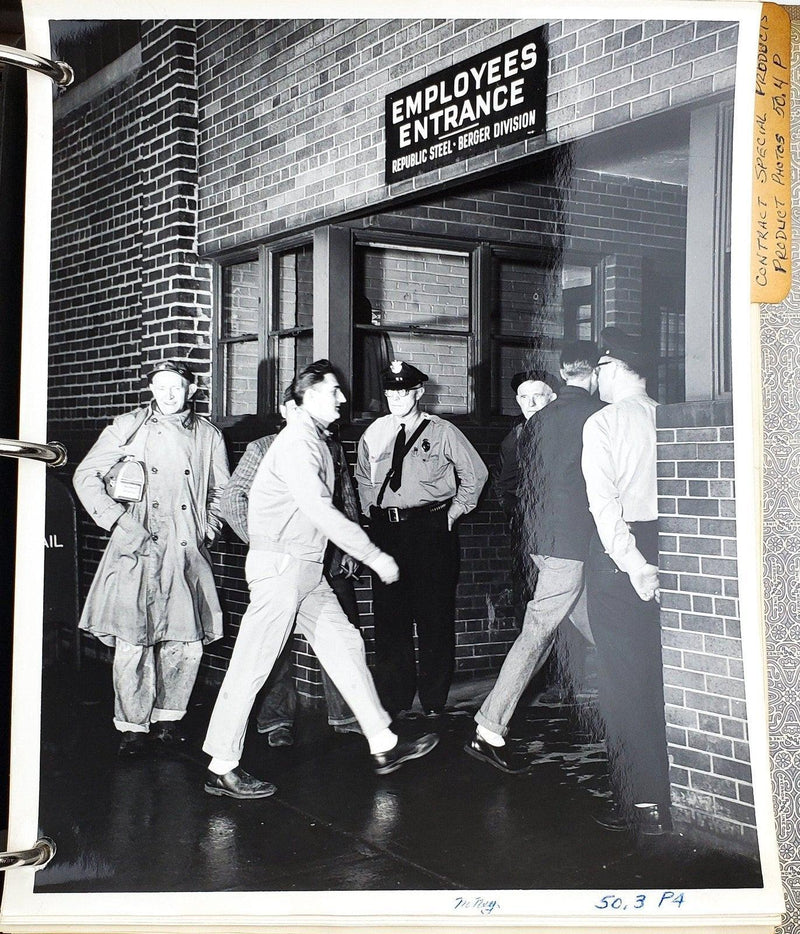 Republic Steel Photo Library Special Products U.S Naval Depot Ford Crane 100+Pgs 3