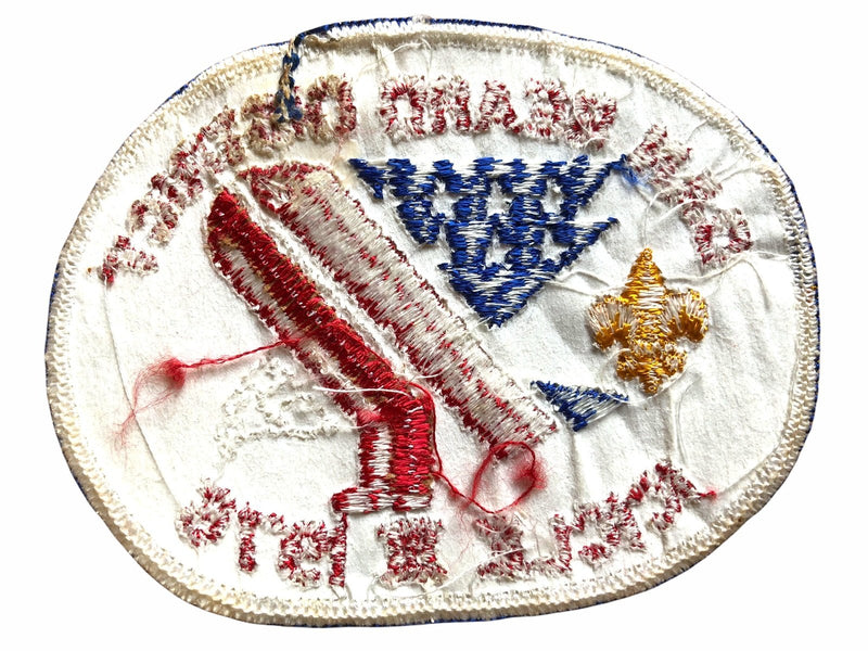 Boy Scouts Patch Insignia Dan Beard District Icicle 3 Three 1976 Vintage Paper 3