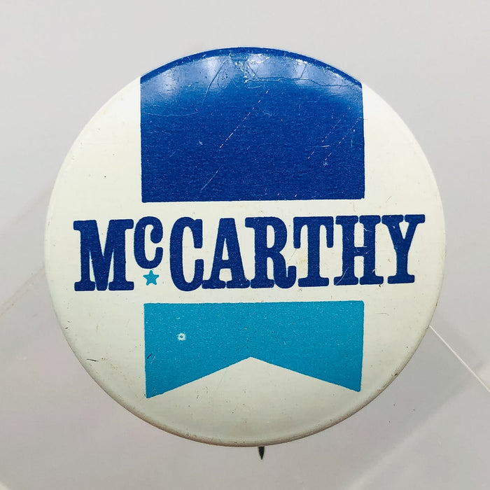 McCarthy Button 1.31" Vintage Political Campaign US Senator Eugene E. Horn 10