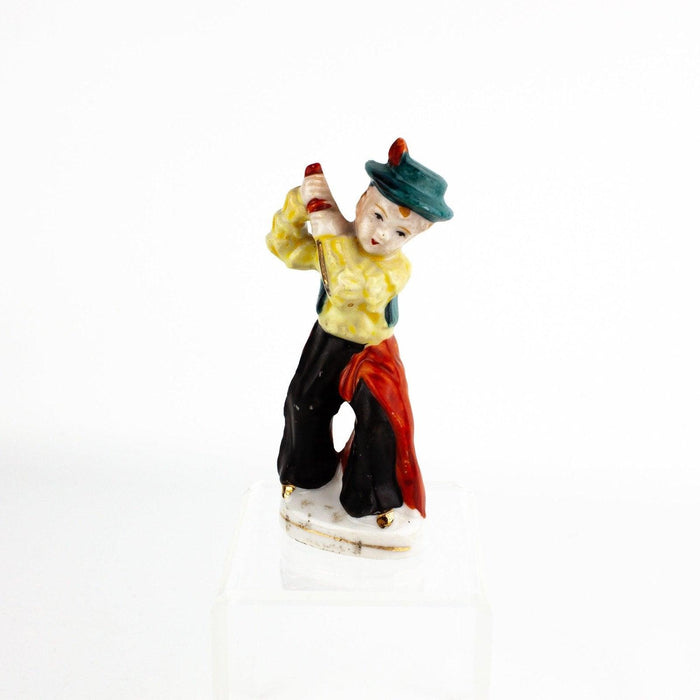 Occupied Japan Young Cowboy Matador w/ Green Hat & Dagger 4.5 Inches 1