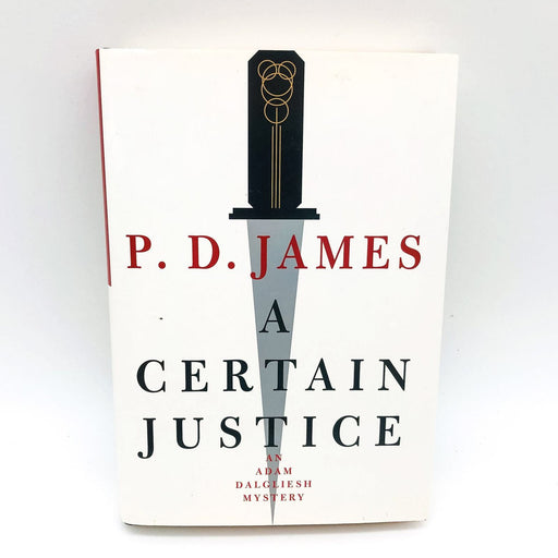 A Certain Justice Hardcover P. D. James 1997 England Police Mystery 1st Edition 1